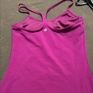 Lululemon Athletica Purple Fitted Bustier Camisole